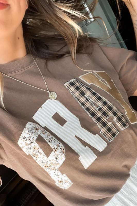 Pray Christian Faith Short Sleeve Tee Comfort Color