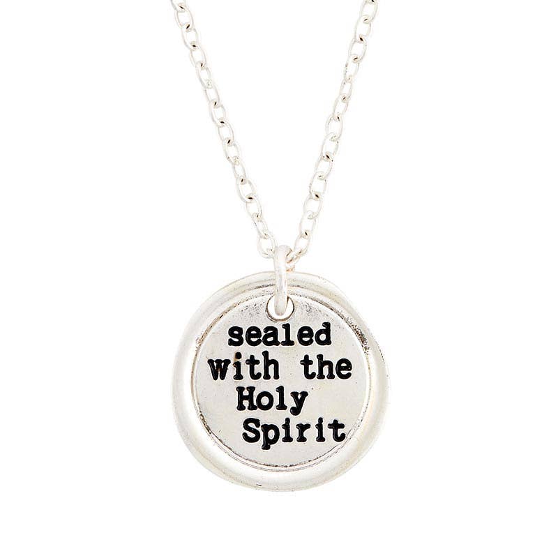 Sealed In Faith: Holy Spirit Necklace