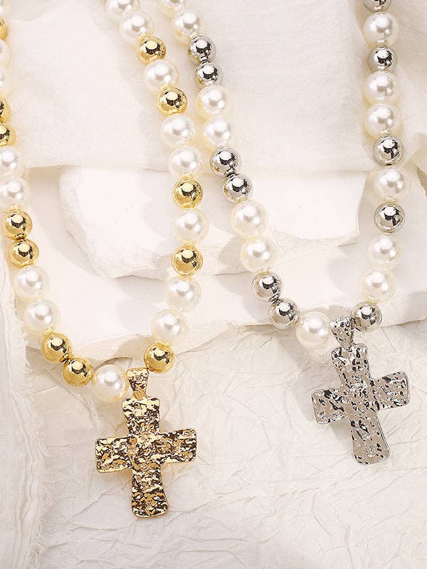 Geometric Necklaces Accessories: SILVER and GOLD / One_size