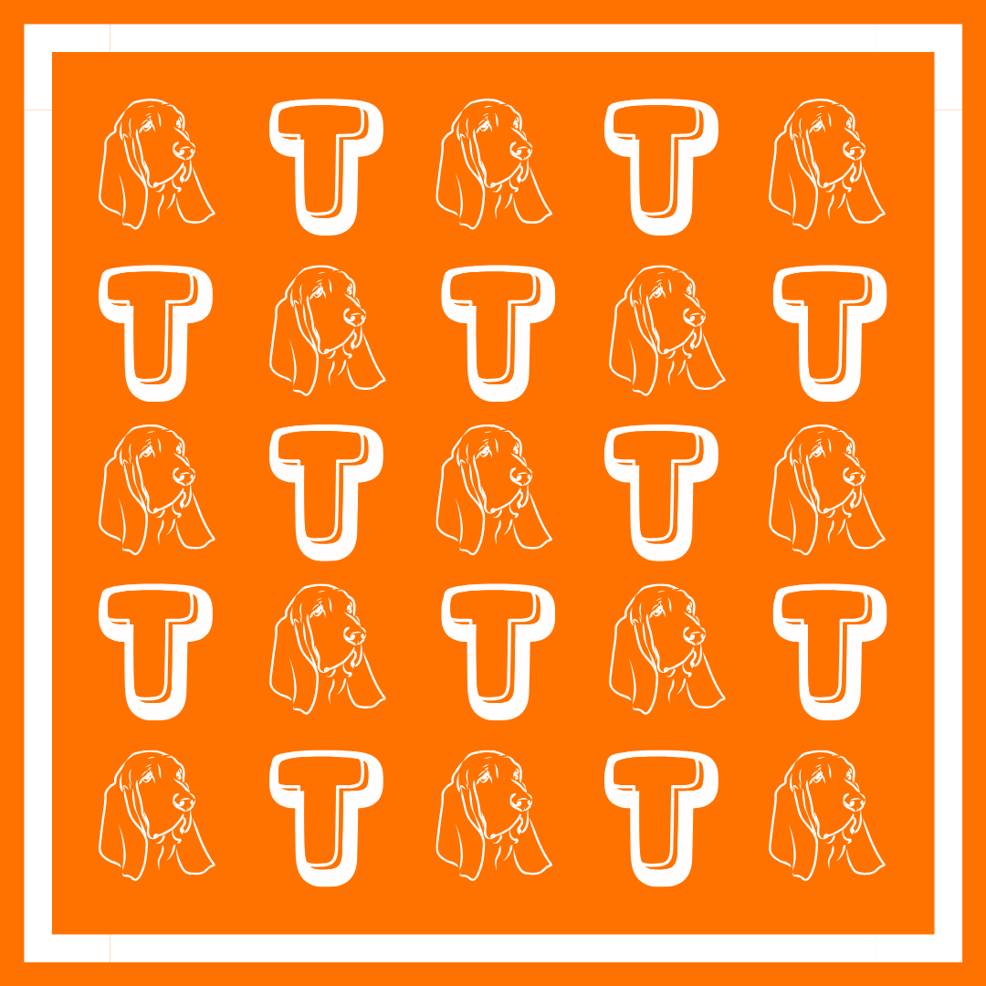 Tennessee Bandana Gameday Scarf : AMC-TENN-MO1