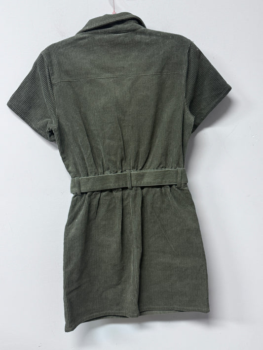 Entro Green Corduroy Dress