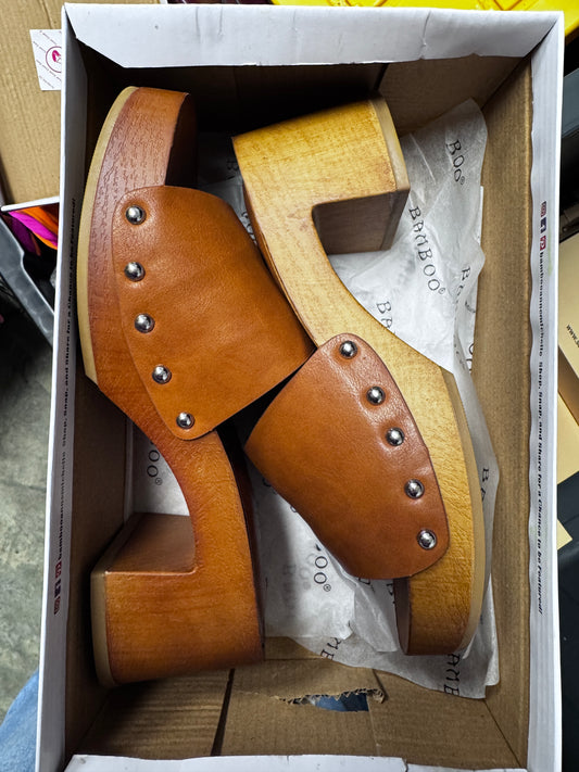 Bamboo Silveroak Slides Shoes