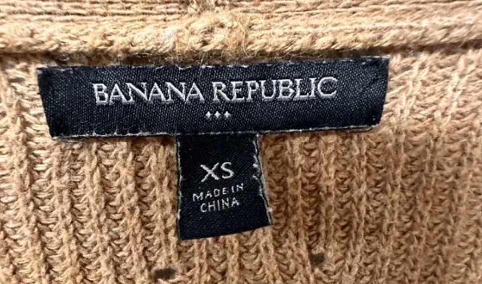 Banana Republic SERENITA OPEN CARDIGAN - Size XS (Camel)