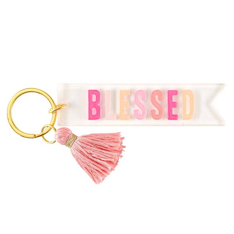 Acrylic Keytag - BLESSED