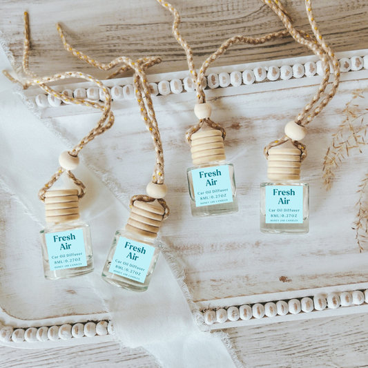 Hanging Car Diffusers | Fresh Air  | Made in USA