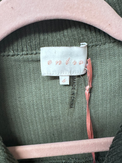 Entro Green Corduroy Dress