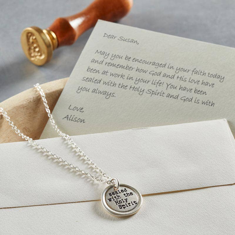 Sealed In Faith: Holy Spirit Necklace