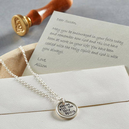 Sealed In Faith: Holy Spirit Necklace