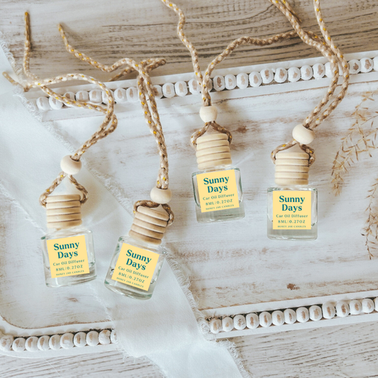 Hanging Car Diffusers | Sunny Days | Made in USA