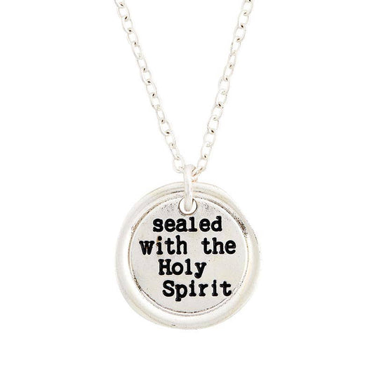 Sealed In Faith: Holy Spirit Necklace