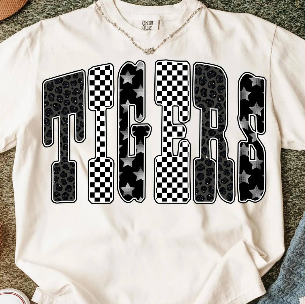 Tigers Short Sleeve Tee: Ivory