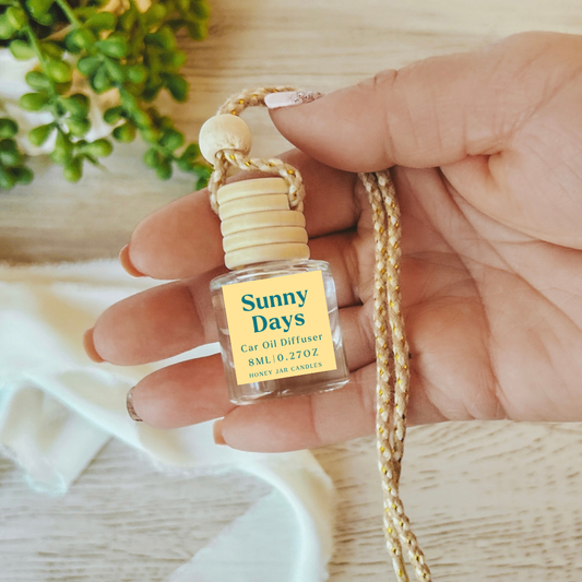 Hanging Car Diffusers | Sunny Days | Made in USA