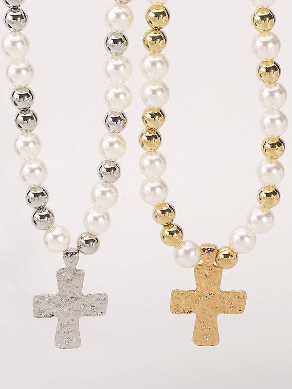 Geometric Necklaces Accessories: SILVER and GOLD / One_size