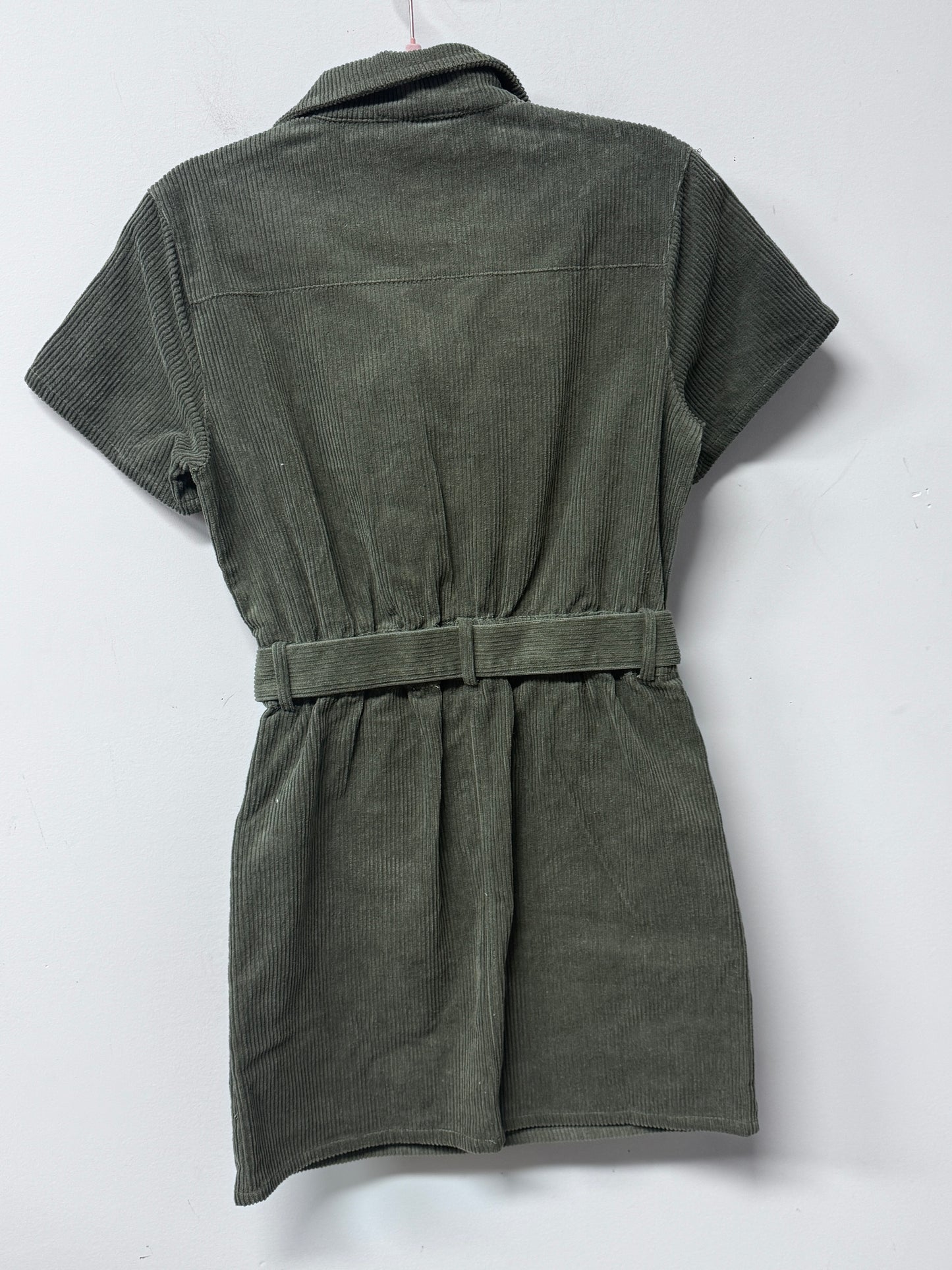 Entro Green Corduroy Dress
