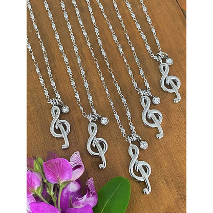 MUSICAL NOTE NECKLACE