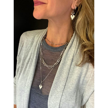 RUSTIC HEART NECKLACE