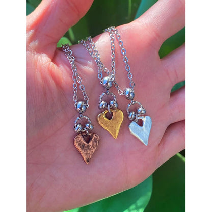RUSTIC HEART NECKLACE