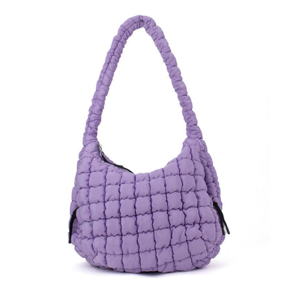 The Ashton | Puffer Hobo Tote | 10 Colors