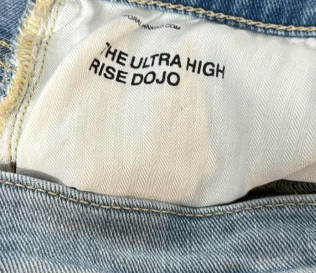 7 For All Mankind Ultra High Rise Dojo Front Seam Jeans Size 32 (14)