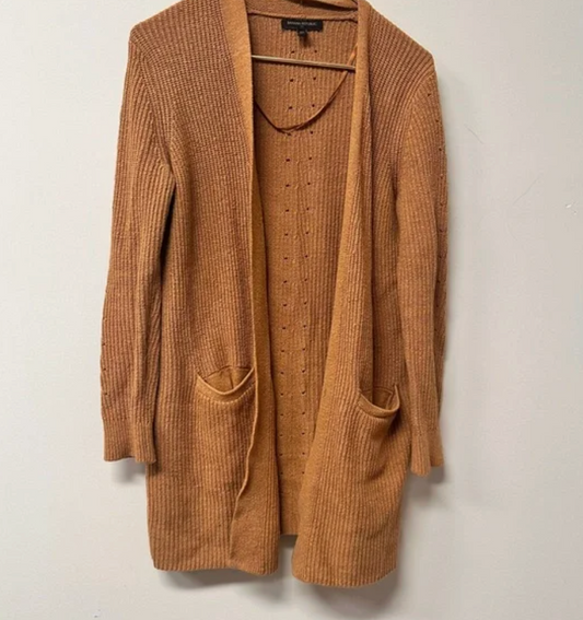 Banana Republic SERENITA OPEN CARDIGAN - Size XS (Camel)