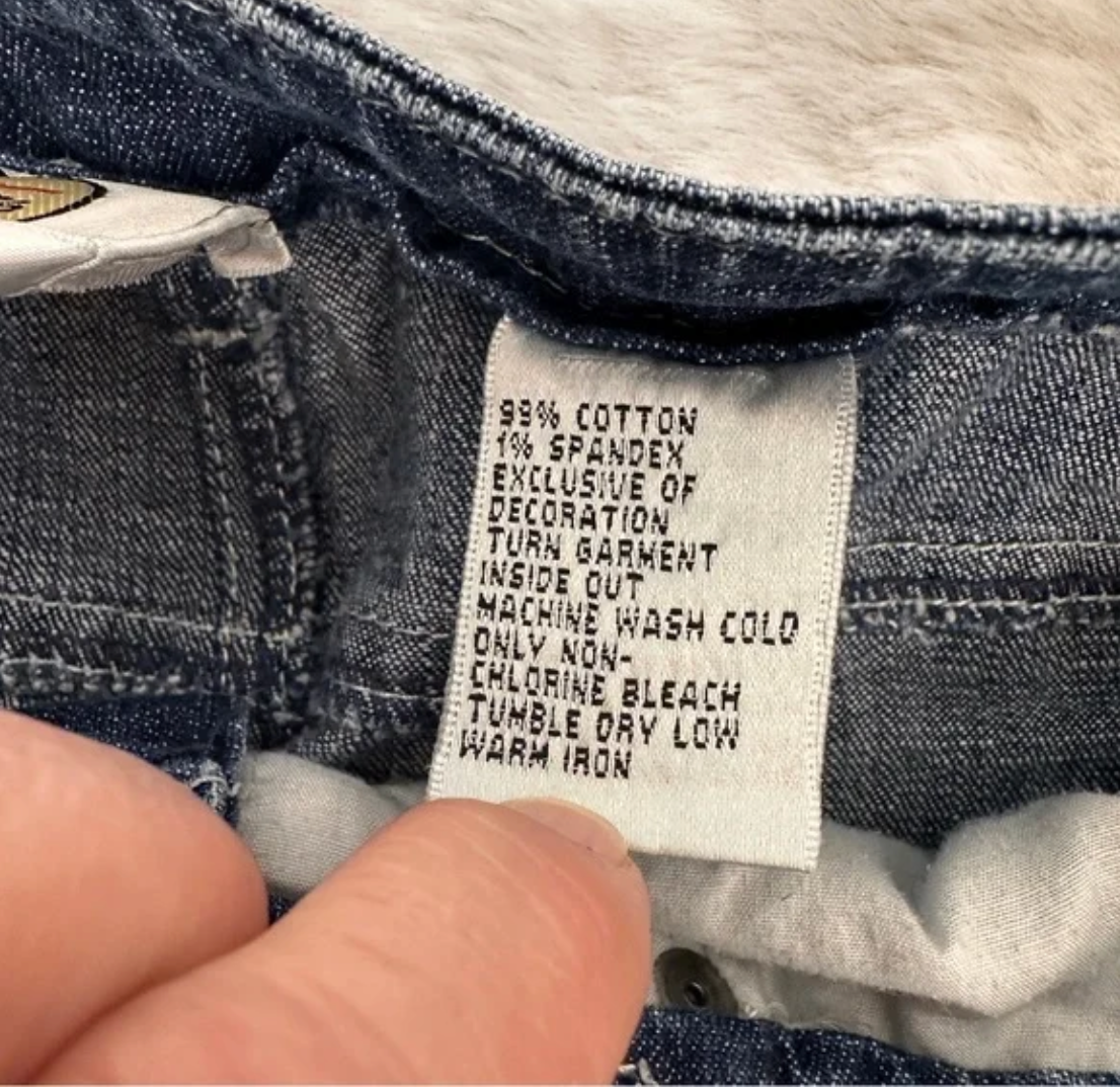 Talbots Embroidered Floral Straight-Leg Jeans Size 8P