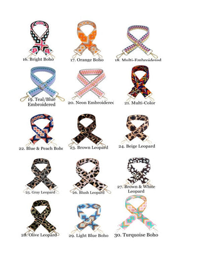 Vegan Suede Crossbody Bag (Gray) - Pick Your Strap