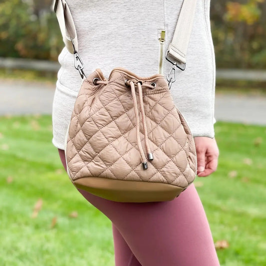 The Sutton Puffer Bucket Bag | 3 Color Options