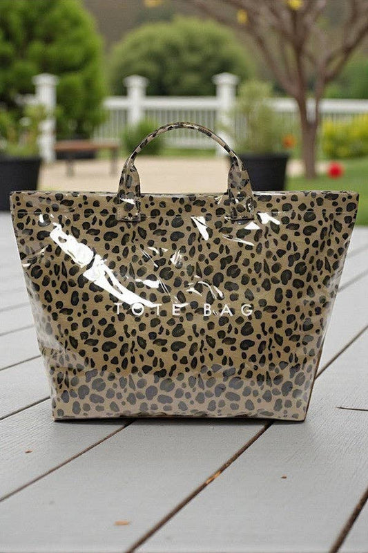 Wild Side Leopard Tote Bag 🐆✨