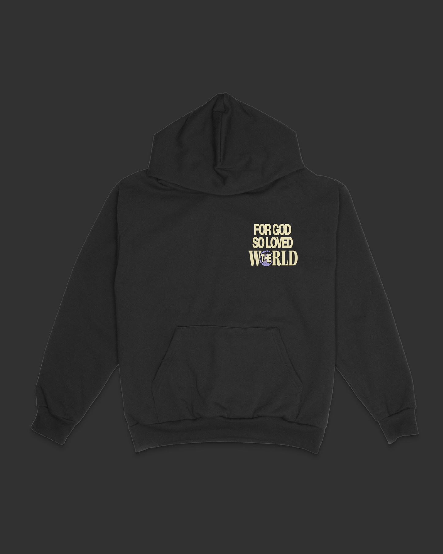 “For God So Loved the World” Graphic Hoodie