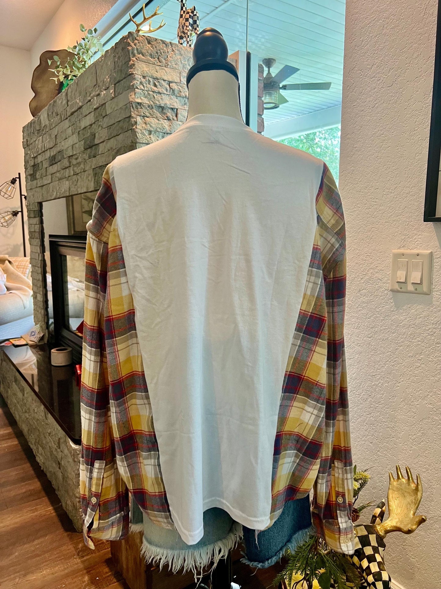 Rock-N-Plaid Top “Guns-n-Roses